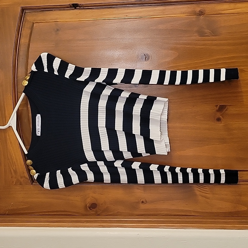 Zara striped top